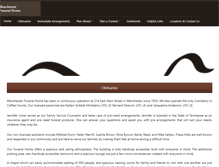 Tablet Screenshot of manchesterfuneralhome.com
